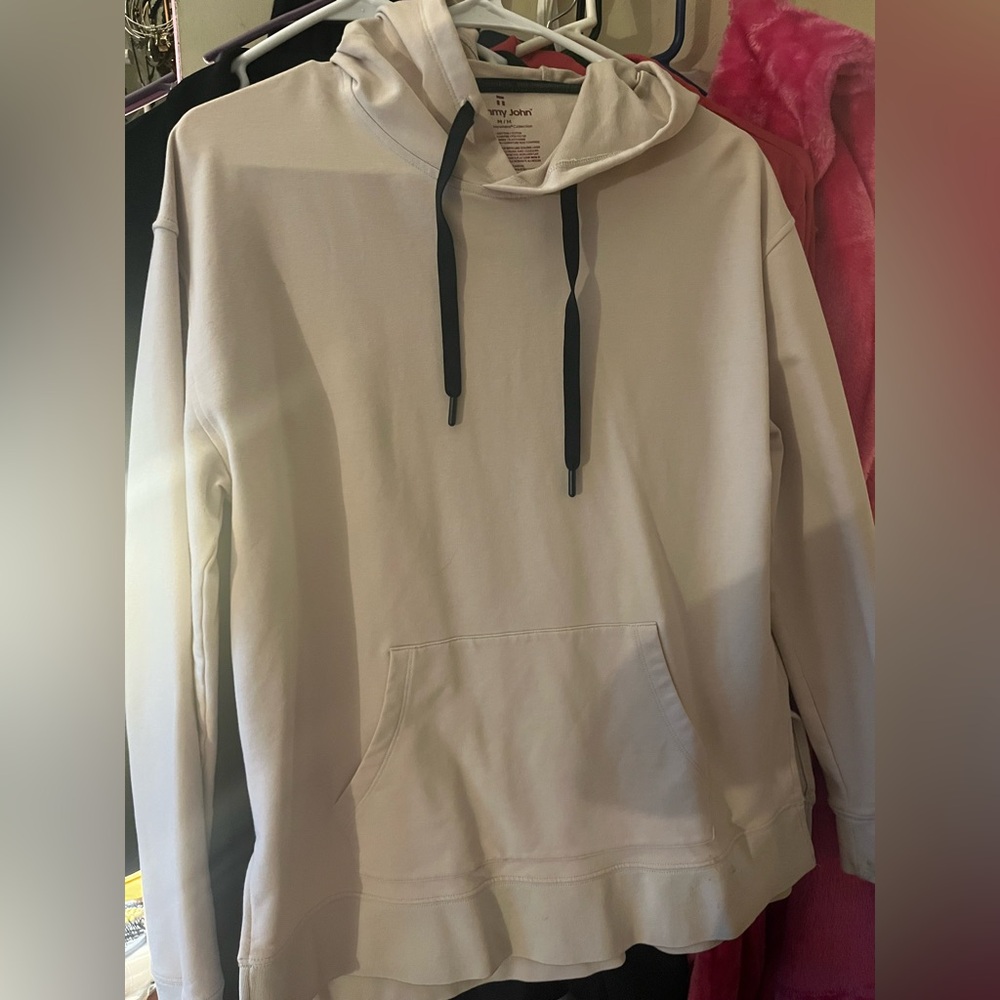 Cream Hoodie Sweater